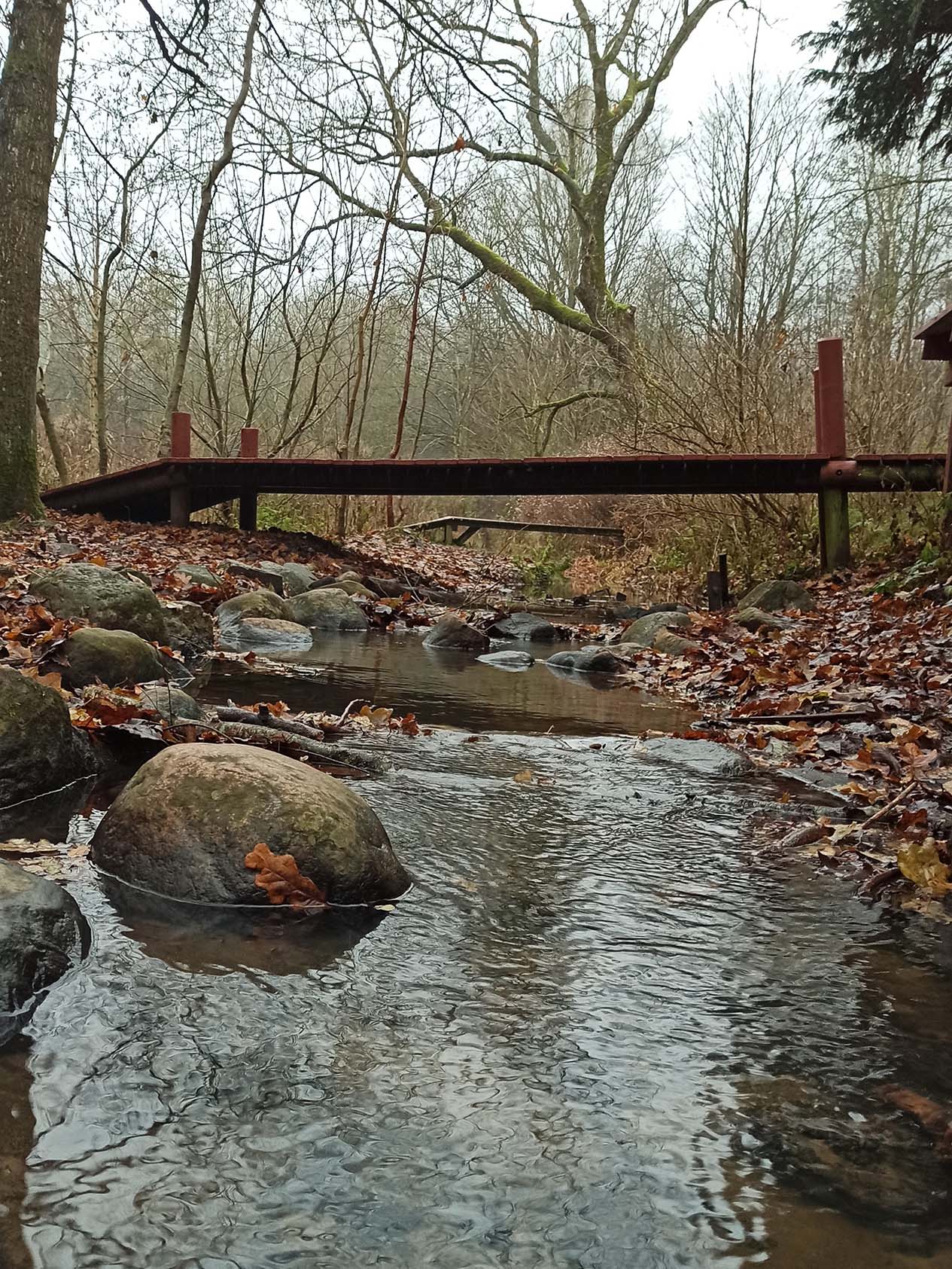 Bridge over the stream at Mosen